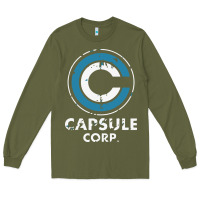 Army Green capsule corporation essentia Long Sleeve Tee - linhVisuals