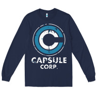 Navy capsule corporation essentia Long Sleeve Tee - linhVisuals