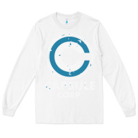 White capsule corporation essentia Long Sleeve Tee - linhVisuals