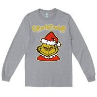 Heather Grey christmas grinchffindor! grinch Long Sleeve Tee - linhVisuals