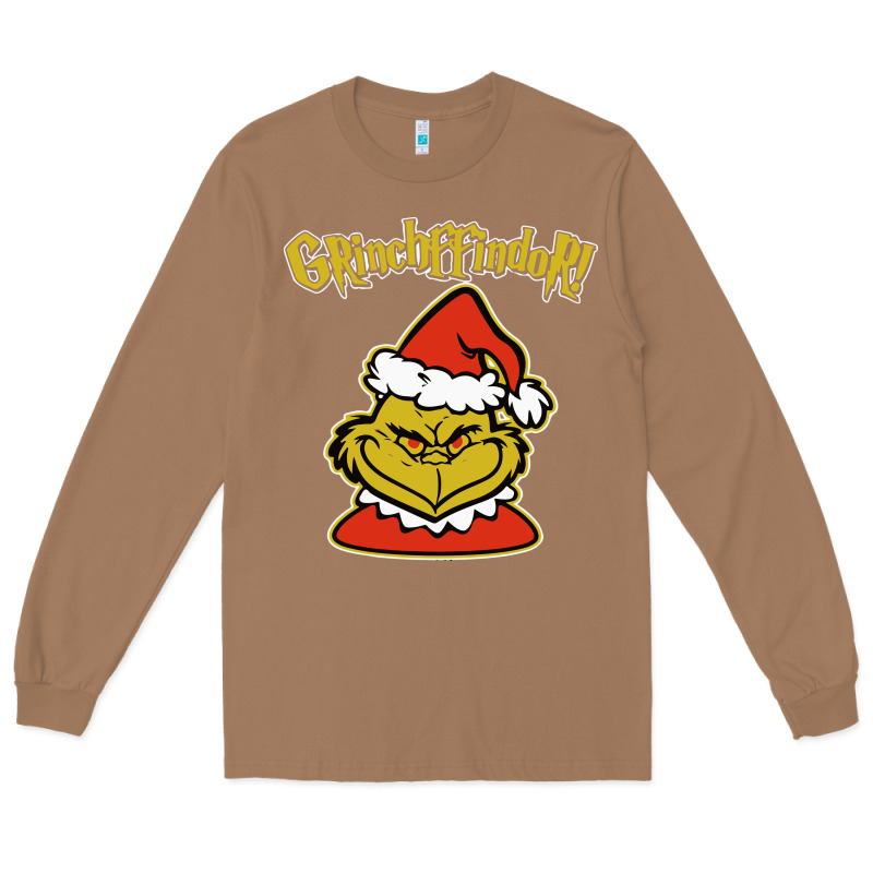 Christmas Grinchffindor! Grinch Long Sleeve Tee by linhVisuals | Teevron