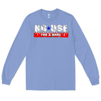 Colony Blue American punk Long Sleeve Tee - linhVisuals