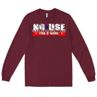 Burgundy American punk Long Sleeve Tee - linhVisuals