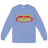 Colony Blue American punk Long Sleeve Tee - linhVisuals