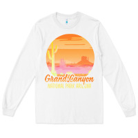 White grand canyon national park t  shirt grand canyon arizona u s national Long Sleeve Tee - linhVisuals