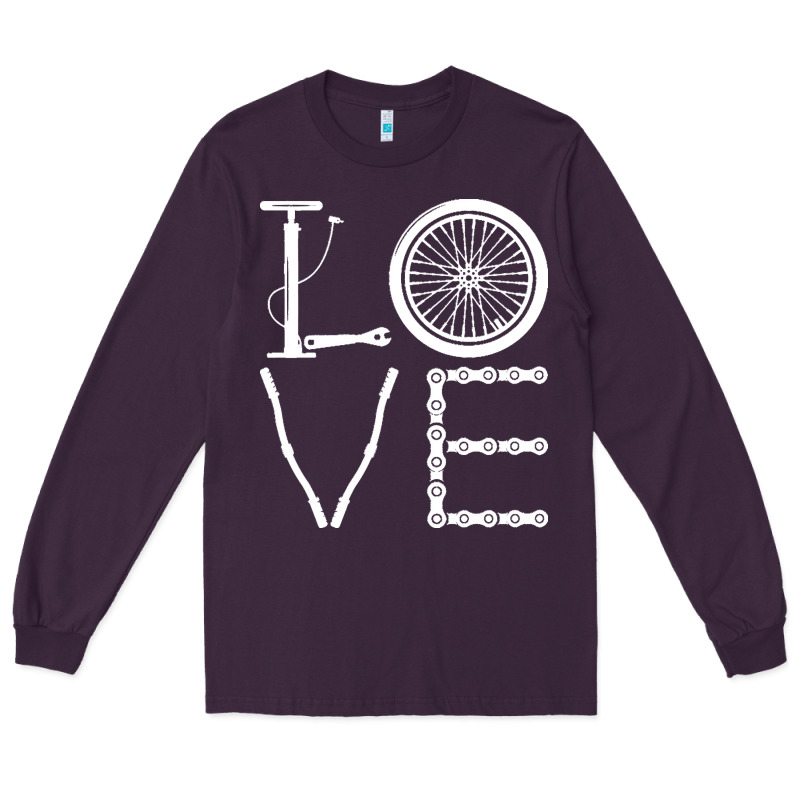 Cycling T  Shirt Cycling Cyclist T  Shirt (1) Long Sleeve Tee by linhVisuals | Teevron