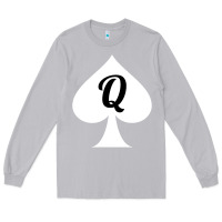 Moon Dust queen of spades clothes for women   qos tee t shirt Long Sleeve Tee - linhVisuals