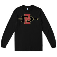 Black san diego state aztecs Long Sleeve Tee - linhVisuals