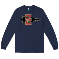 Navy san diego state aztecs Long Sleeve Tee - linhVisuals