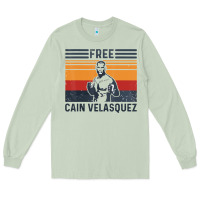 Matcha free cain velasquez vintage t shirt Long Sleeve Tee - linhVisuals