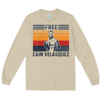 Mushroom free cain velasquez vintage t shirt Long Sleeve Tee - linhVisuals