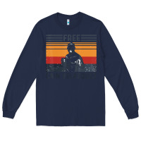 Navy free cain velasquez vintage t shirt Long Sleeve Tee - linhVisuals