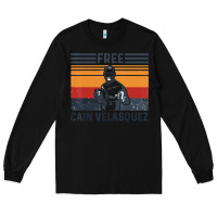 Black free cain velasquez vintage t shirt Long Sleeve Tee - linhVisuals