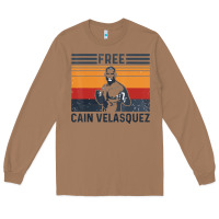 Toasted Coconut free cain velasquez vintage t shirt Long Sleeve Tee - linhVisuals
