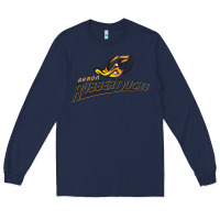 Navy akron rubberducks Long Sleeve Tee - linhVisuals