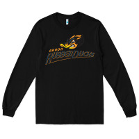 Black akron rubberducks Long Sleeve Tee - linhVisuals