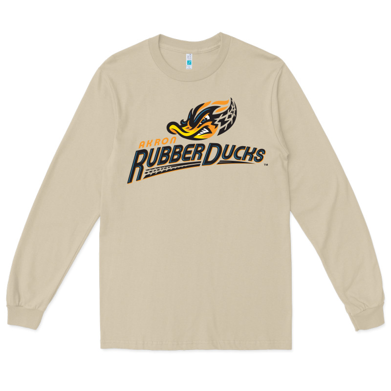 Akron Rubberducks Long Sleeve Tee by linhVisuals | Teevron
