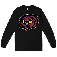 Black temple owls Long Sleeve Tee - linhVisuals