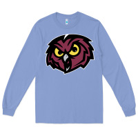 Colony Blue temple owls Long Sleeve Tee - linhVisuals