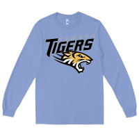 Colony Blue towson tigers Long Sleeve Tee - linhVisuals