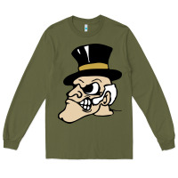 Army Green wake forest demon deacons Long Sleeve Tee - linhVisuals