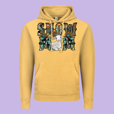 Show Mom Sheep Vintage Hoodie Designed By Sublimationcraftshop