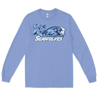 Colony Blue sonoma state seawolves Long Sleeve Tee - linhVisuals