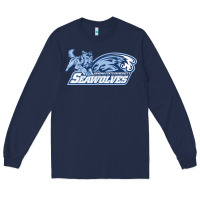Navy sonoma state seawolves Long Sleeve Tee - linhVisuals