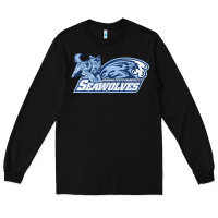 Black sonoma state seawolves Long Sleeve Tee - linhVisuals
