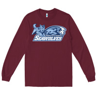Burgundy sonoma state seawolves Long Sleeve Tee - linhVisuals
