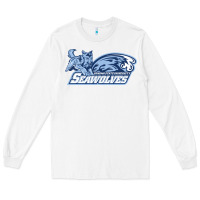 White sonoma state seawolves Long Sleeve Tee - linhVisuals