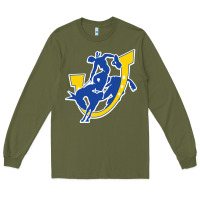 Army Green southern arkansas magnolia Long Sleeve Tee - linhVisuals