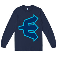 Navy everett aquasox Long Sleeve Tee - linhVisuals