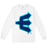 White everett aquasox Long Sleeve Tee - linhVisuals
