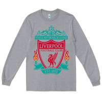 Heather Grey new you'll never walk alone liverpool Long Sleeve Tee - linhVisuals