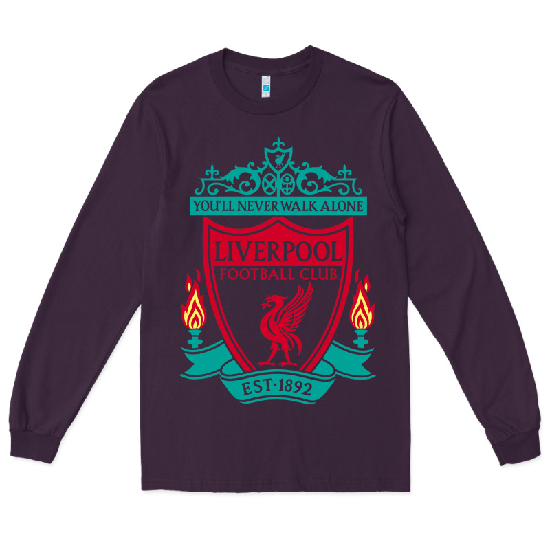 New You'll Never Walk Alone Liverpool Long Sleeve Tee by linhVisuals | Teevron