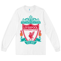 White new you'll never walk alone liverpool Long Sleeve Tee - linhVisuals