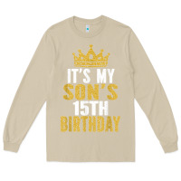 Mushroom it's my son's 15th birthday 15 years old boy t shirt Long Sleeve Tee - linhVisuals