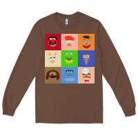 Chestnut Muppets and Friends Long Sleeve Tee - linhVisuals