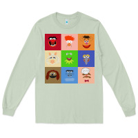 Matcha Muppets and Friends Long Sleeve Tee - linhVisuals