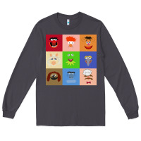 Smoke Muppets and Friends Long Sleeve Tee - linhVisuals