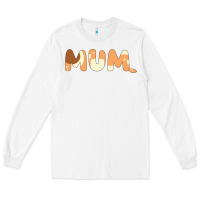 White Bluey Mum Long Sleeve Tee - linhVisuals