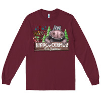 I Want A Hippopotamus For Christmas Long Sleeve Tee | Teevron
