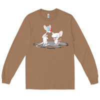 Toasted Coconut newanimaniacs pinky and the brain Long Sleeve Tee - linhVisuals