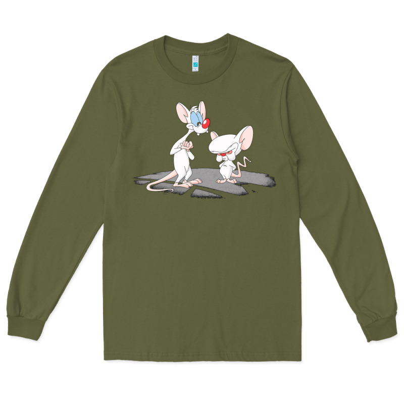 Newanimaniacs Pinky And The Brain Long Sleeve Tee by linhVisuals | Teevron