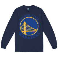Navy golden state basketball Long Sleeve Tee - linhVisuals