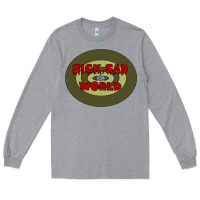 Heather Grey Daria Sick.Sad World Long Sleeve Tee - linhVisuals