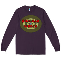 Plum Daria Sick.Sad World Long Sleeve Tee - linhVisuals