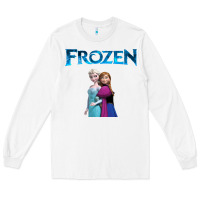 White newanna and elsa frozen Long Sleeve Tee - linhVisuals