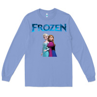 Colony Blue newanna and elsa frozen Long Sleeve Tee - linhVisuals